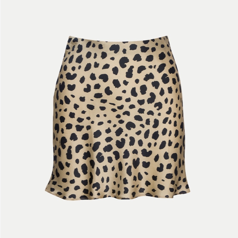 Mini leopard skirt dress in immaculate condition